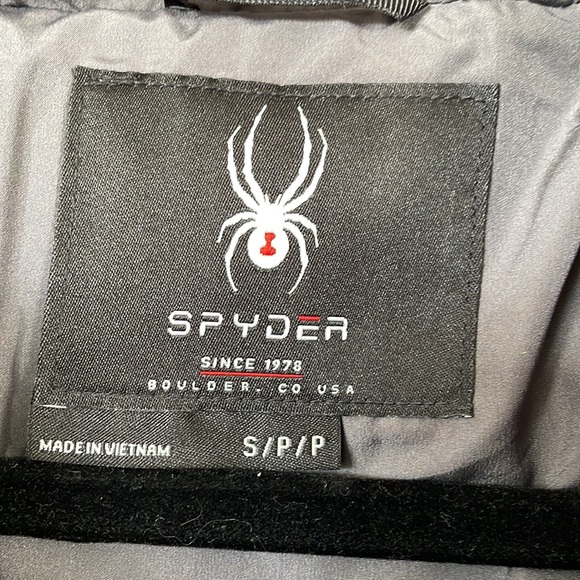 NWT Spyder Clara Puffer Jacket Mineral Grey - Picture 5 of 16